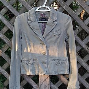 American Eagle XS Green Blazer